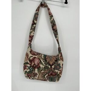 Multicolor Tapestry Shoulder Bag With inside pocket no brand